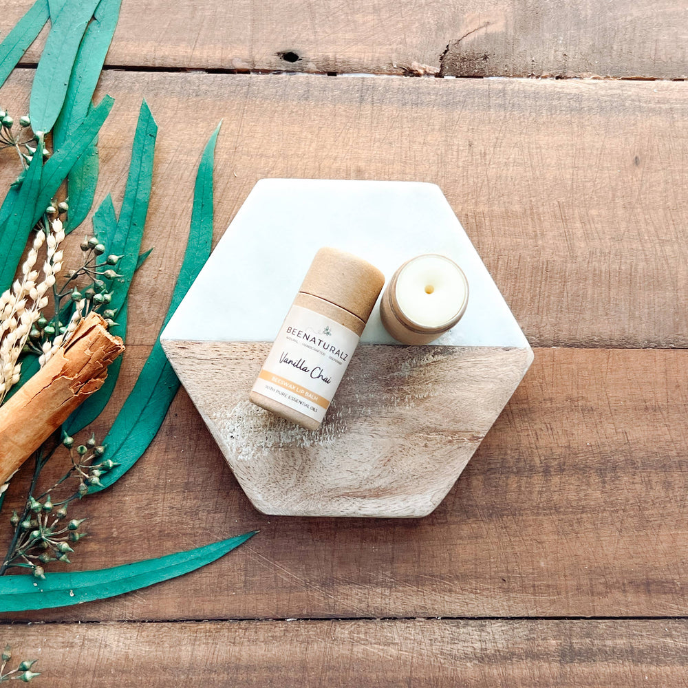 
                      
                        Beeswax Lip Balm - Vanilla Chai
                      
                    