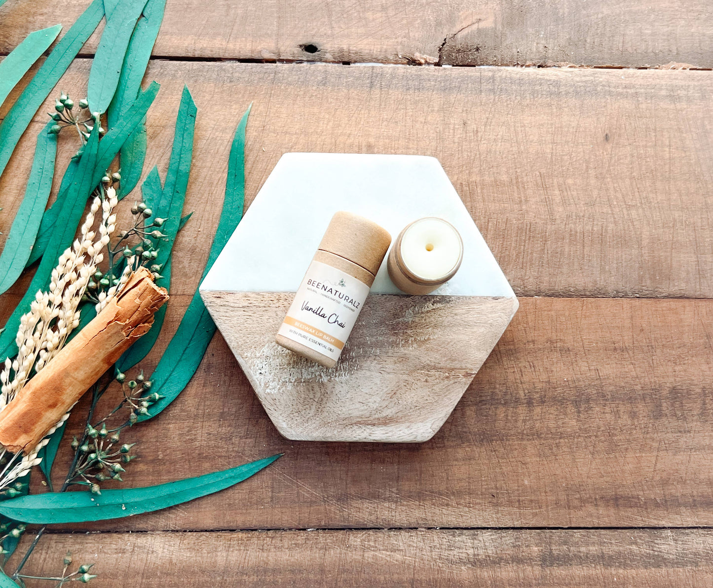 Beeswax Lip Balm - Vanilla Chai