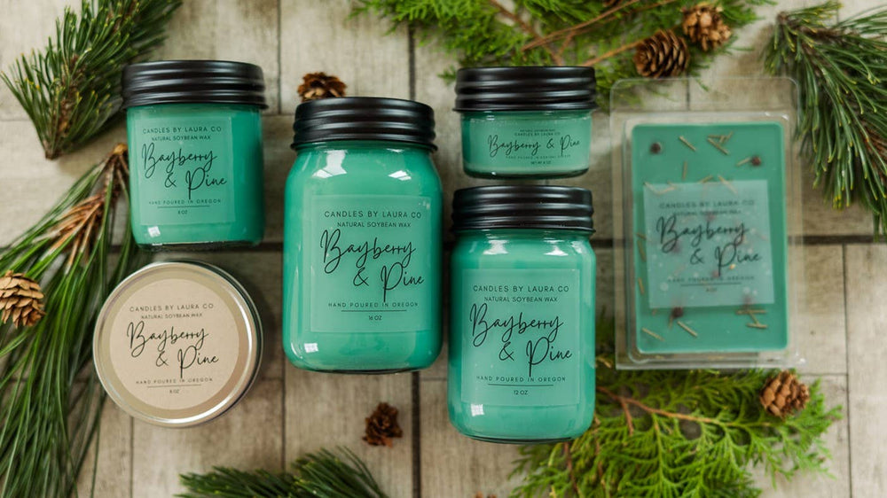 
                      
                        Bayberry and Pine Soy Jar Candle
                      
                    