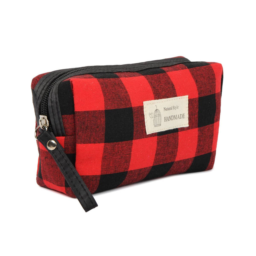 
                      
                        Plaid Cosmetic Pouch
                      
                    