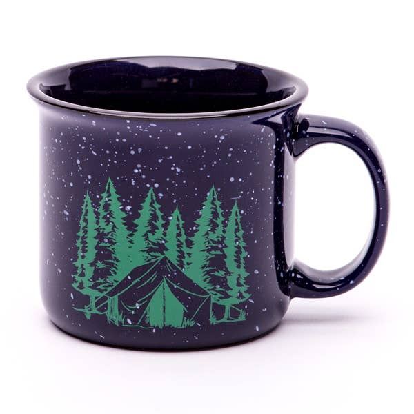 Ceramic Camping Coffee Mug