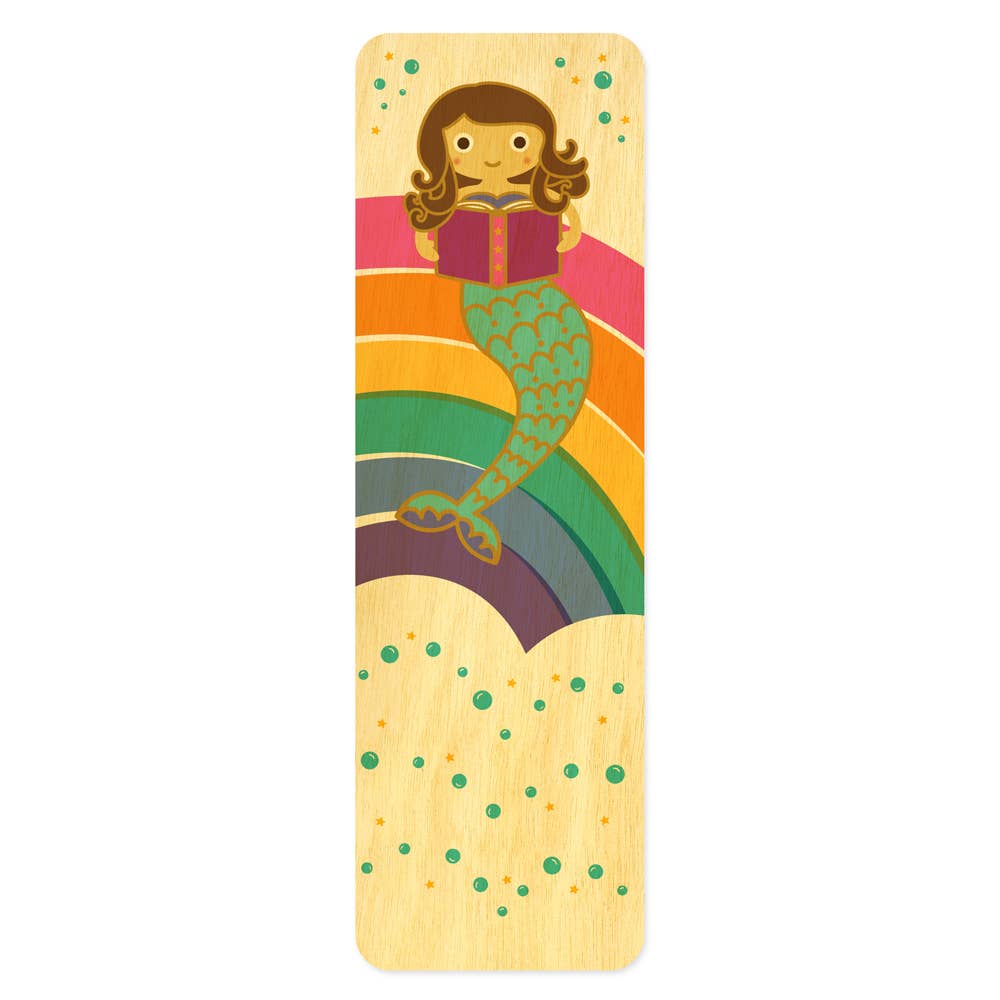 
                      
                        Reading Mermaid Wood Bookmark
                      
                    