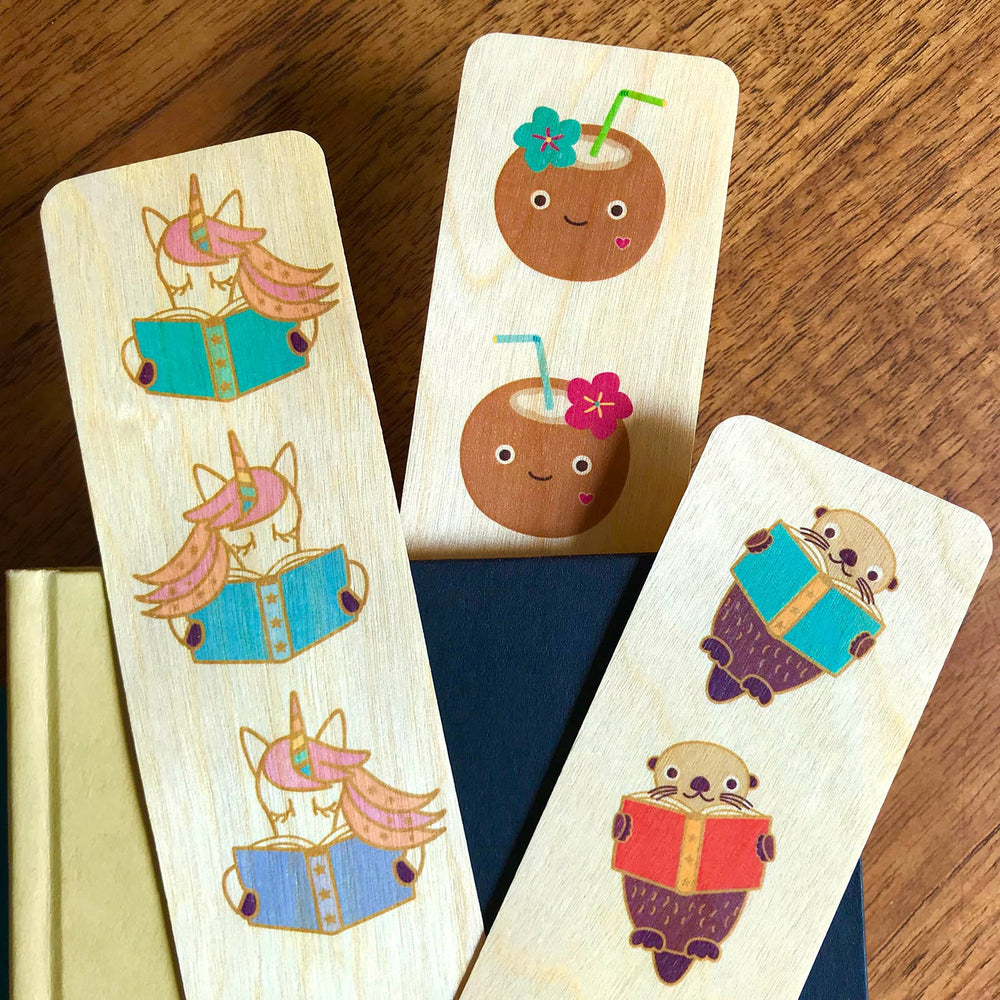 
                      
                        Unicorn Readers Wood Bookmark
                      
                    