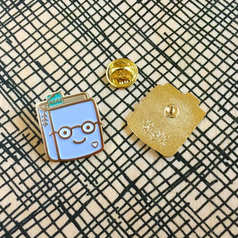 
                      
                        Book Lover Enamel Pin
                      
                    