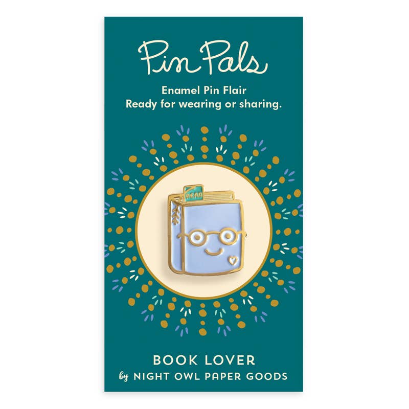 
                      
                        Book Lover Enamel Pin
                      
                    