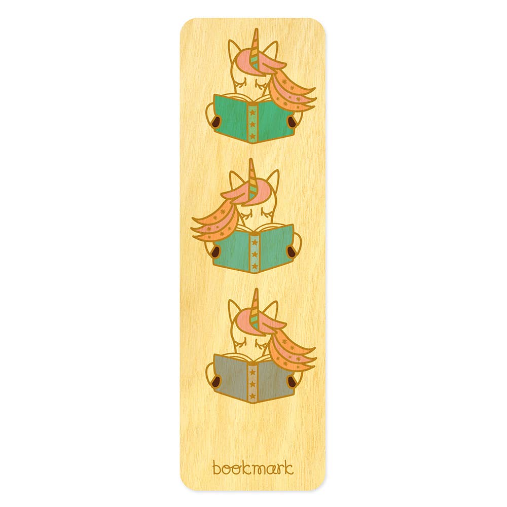 
                      
                        Unicorn Readers Wood Bookmark
                      
                    