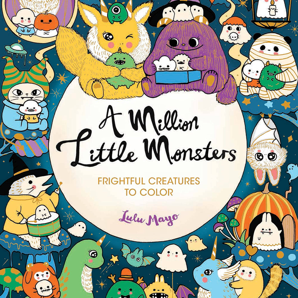 A Million Little Monsters Coloring Book