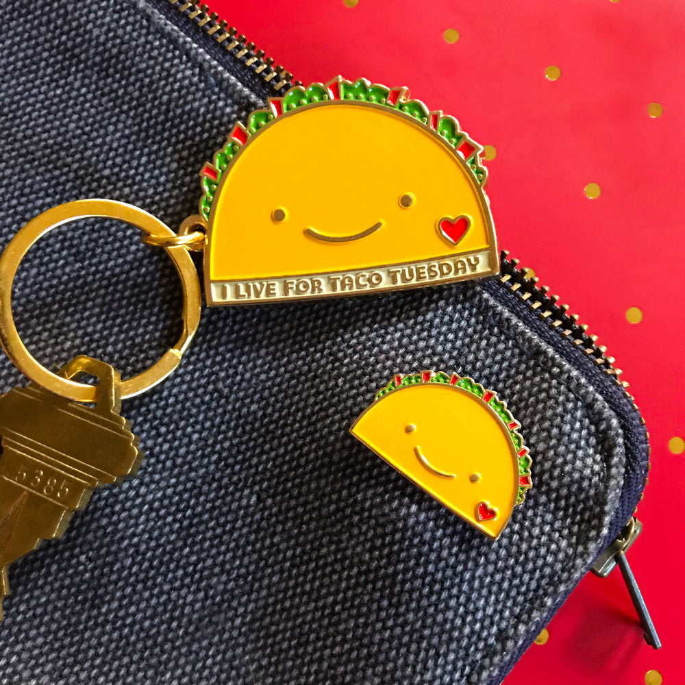 
                      
                        Taco Lover Enamel Pin
                      
                    