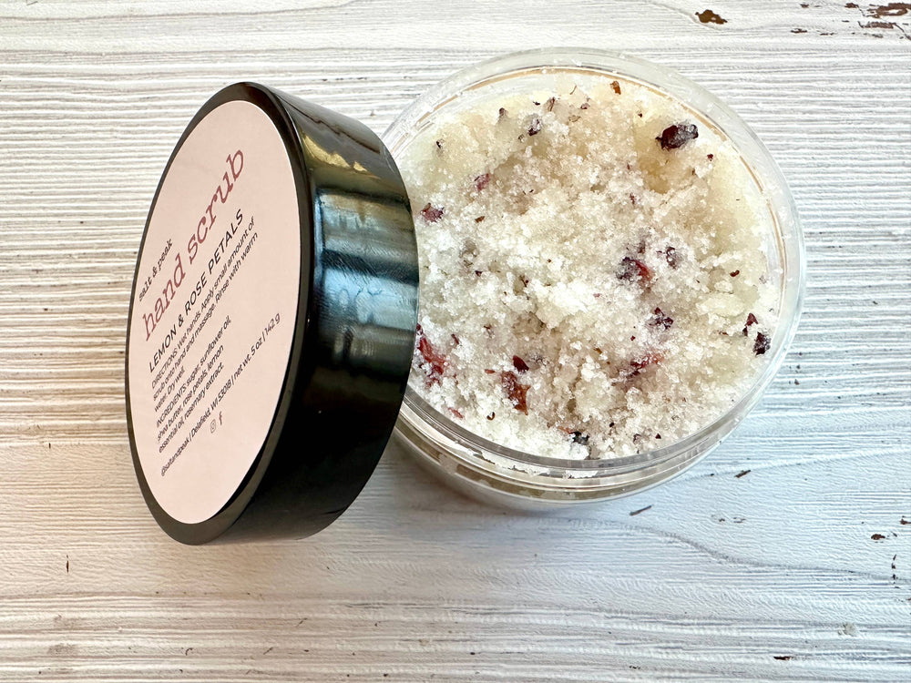 Hand Scrub, Sugar Scrub, Foot Scrub, Natural Skincare