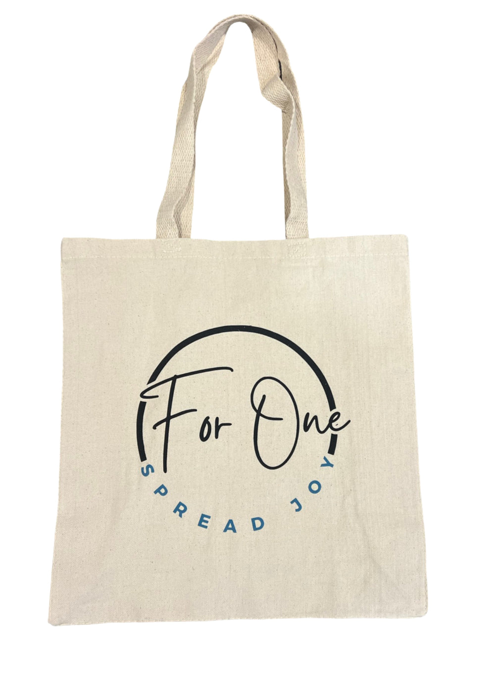 For One Canvas Tote Bag