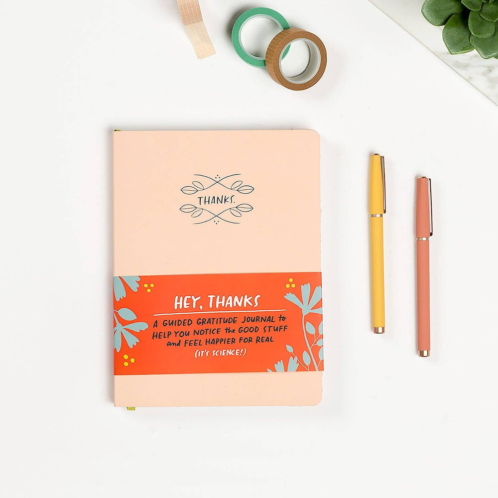 Hey, Thanks: A Guided Gratitude Journal