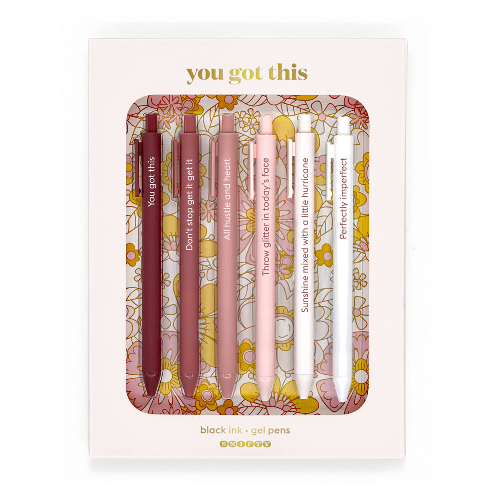 
                      
                        YOU GOT THIS - QUOTABLE GEL PEN SET
                      
                    