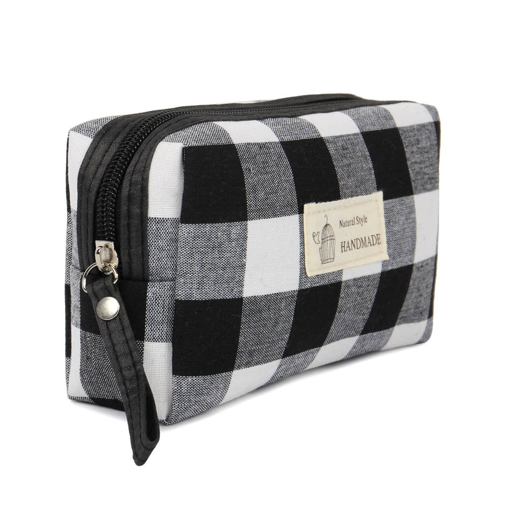 
                      
                        Plaid Cosmetic Pouch
                      
                    