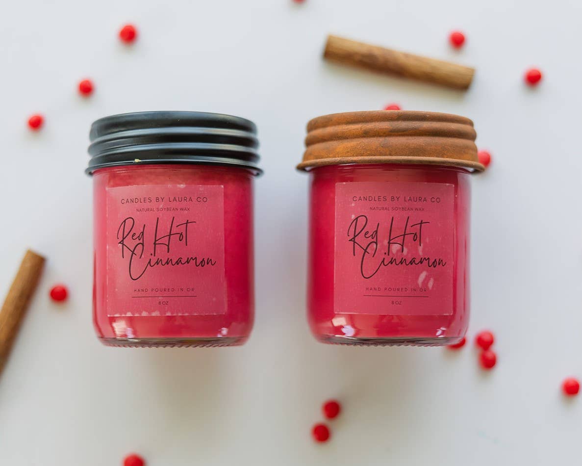 Red Hot Cinnamon Soy Jar Candle