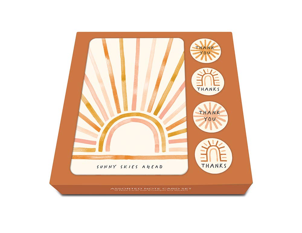 Notecard Set Sunny Skies