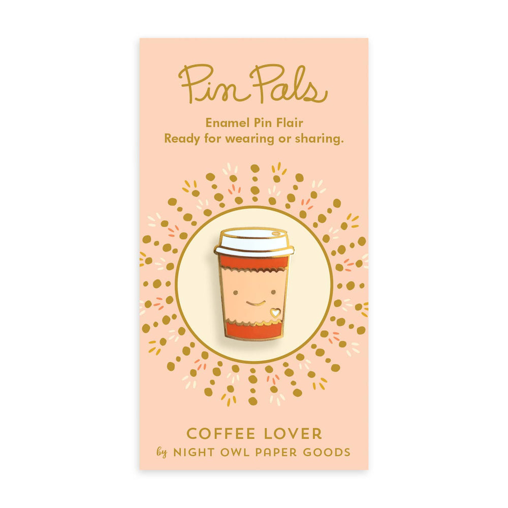 
                      
                        Coffee Lover  Enamel Pin
                      
                    