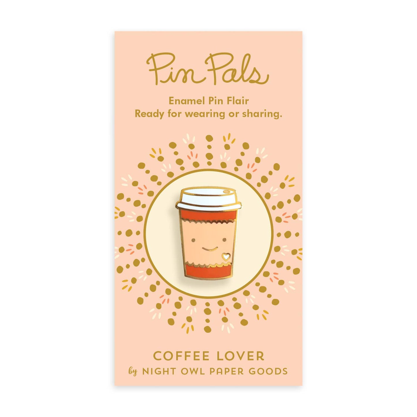 Coffee Lover  Enamel Pin