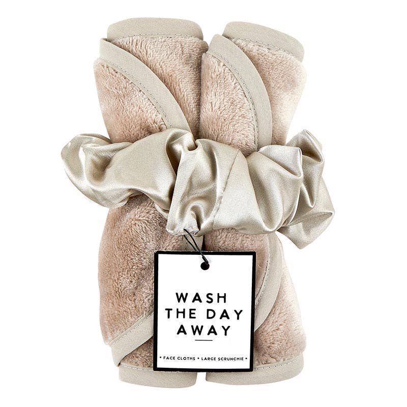 
                      
                        Face Cloth + Scrunchie Set - Flax
                      
                    