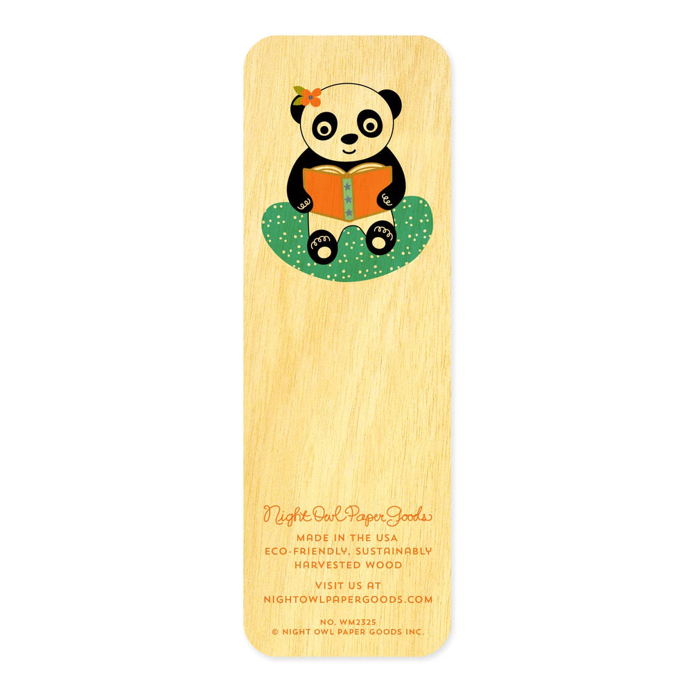 
                      
                        Reading Panda Mini Wood Bookmark
                      
                    