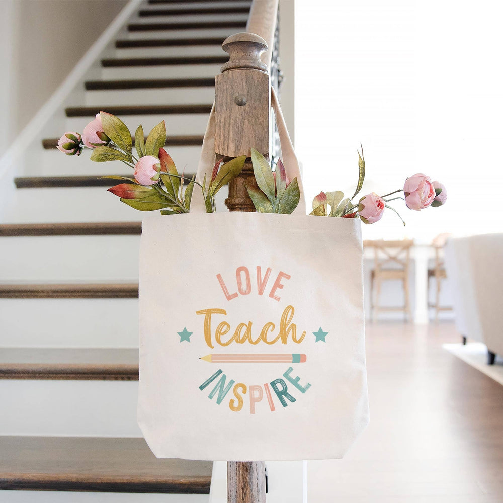 Love, Teach, Inspire Tote Bag