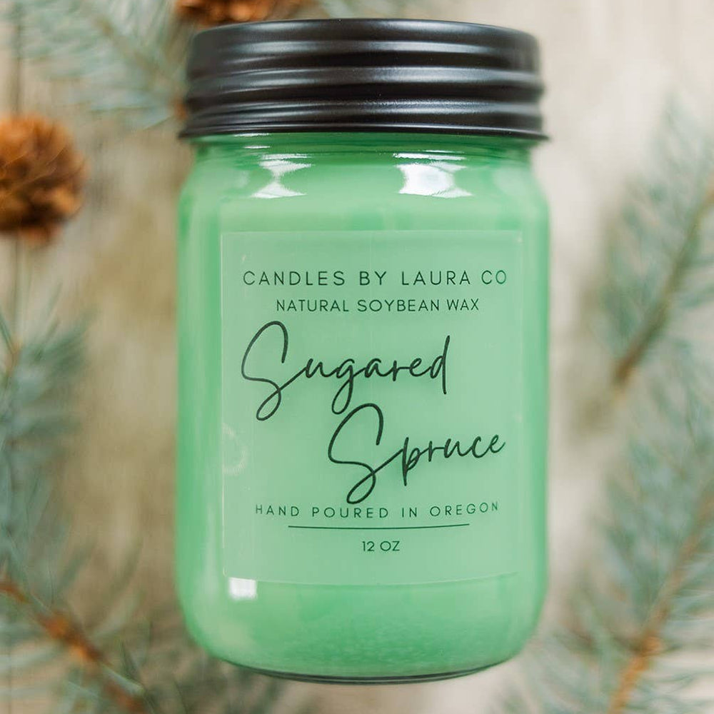 
                      
                        Sugared Spruce Soy Jar Candle
                      
                    