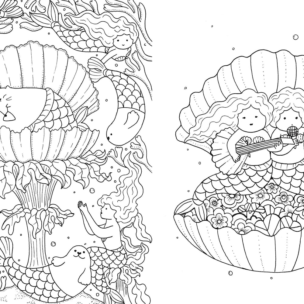 
                      
                        A Million Mermaids Coloring Book
                      
                    