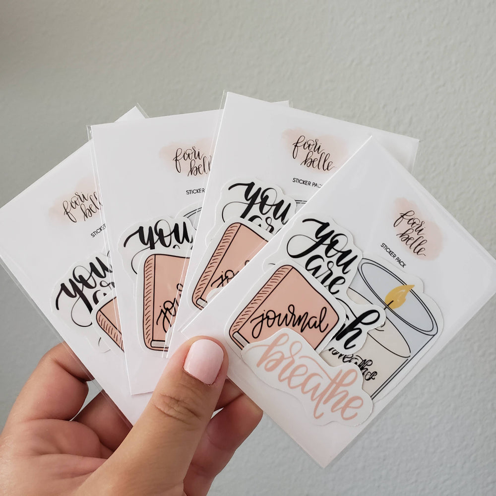 
                      
                        Self Care Vinyl Sticker Pack
                      
                    