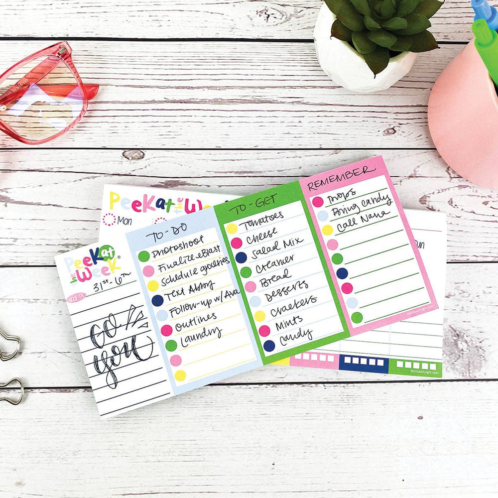 
                      
                        MINI Peek at the Week® Planner Pad | Open Stock
                      
                    