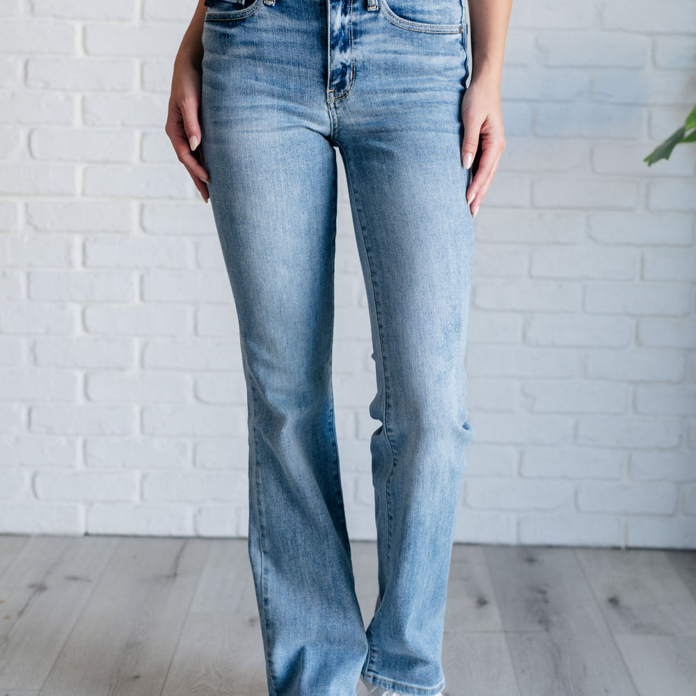 
                      
                        Alana Mid Rise Clean Bootcut Jeans
                      
                    