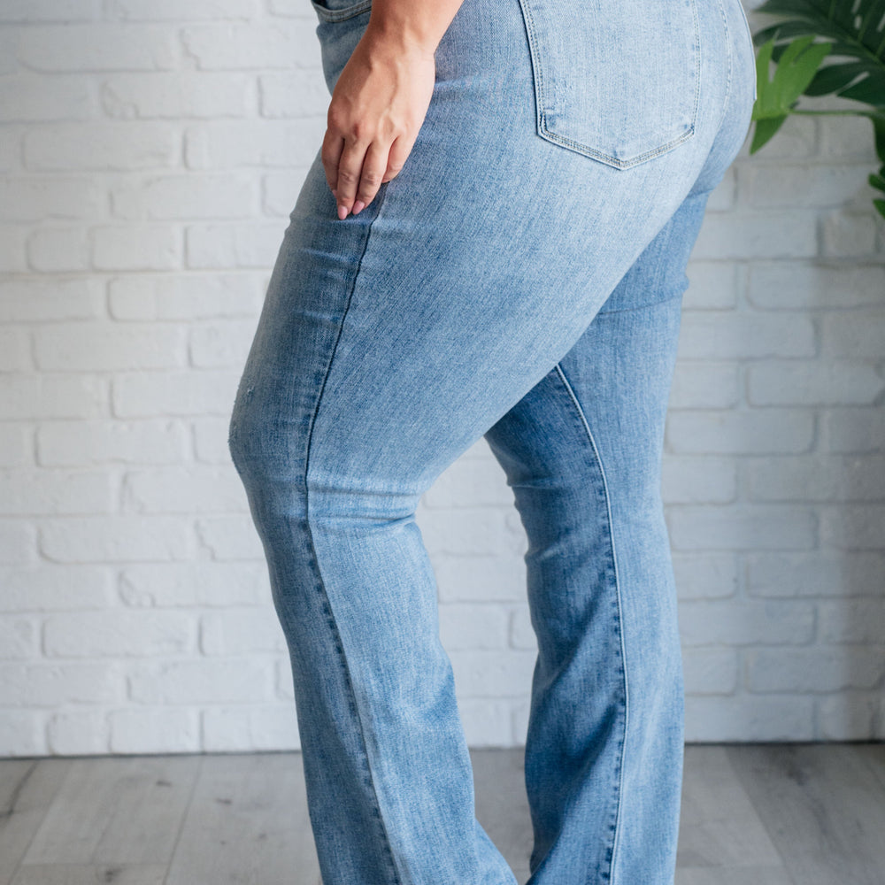 
                      
                        Alana Mid Rise Clean Bootcut Jeans
                      
                    