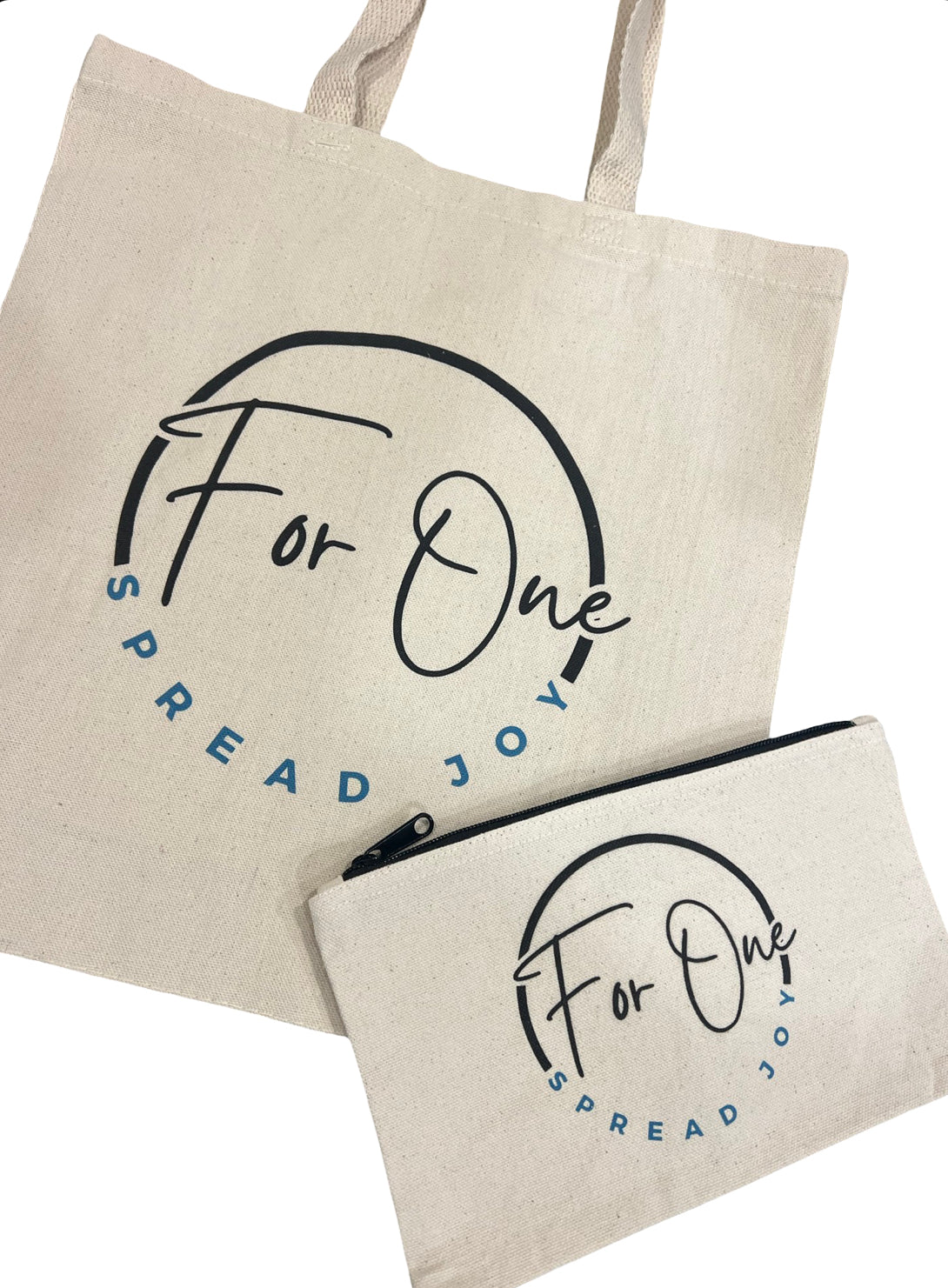 For One Canvas Tote Bag