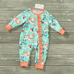 Pete and Lucy Friends for Life Zip-Up Infant Romper