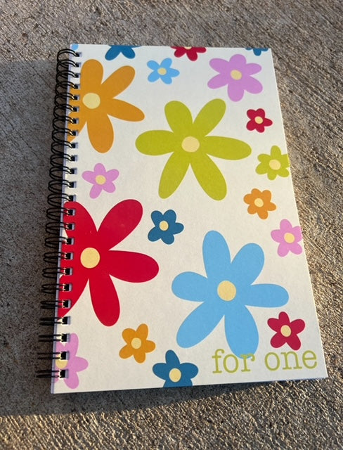 For One Retro Flower Journal