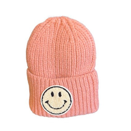 Kids Smile Knit Beanies