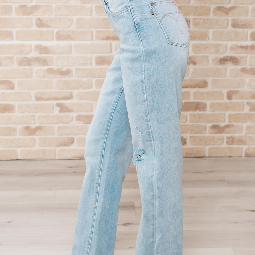 
                      
                        Parker High Rise 90's Straight Jeans
                      
                    