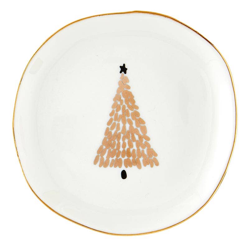 Christmas Tree Ceramic Tray