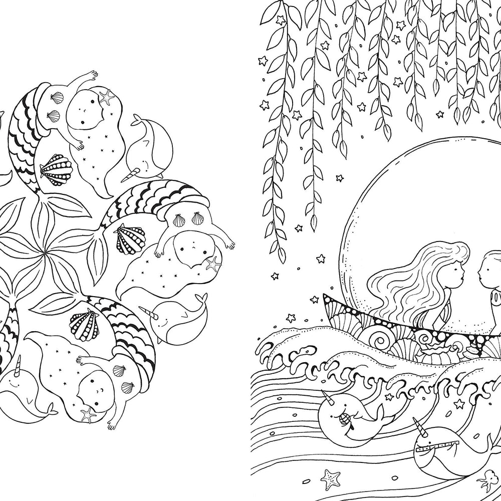 
                      
                        A Million Mermaids Coloring Book
                      
                    