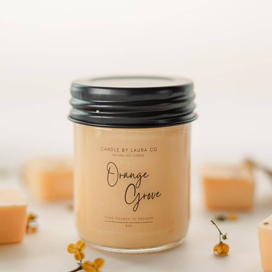 Orange Grove Soy Jar Candle