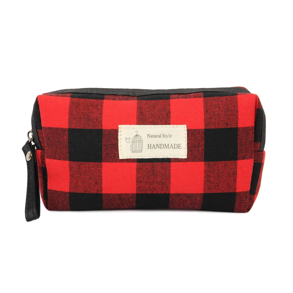 
                      
                        Plaid Cosmetic Pouch
                      
                    