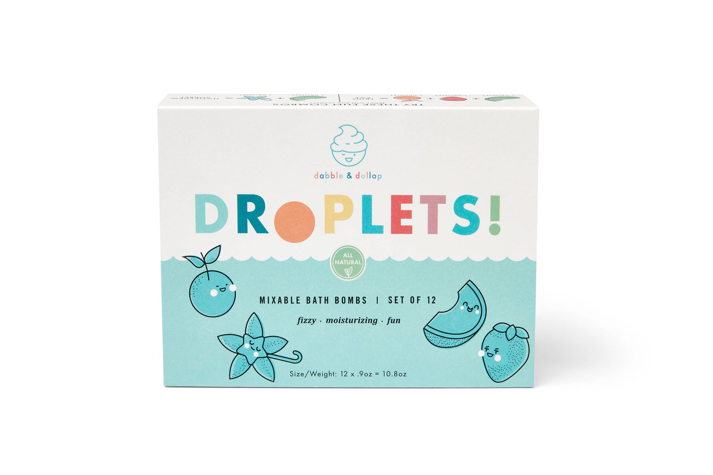 Droplets! All natural bath bombs for kids