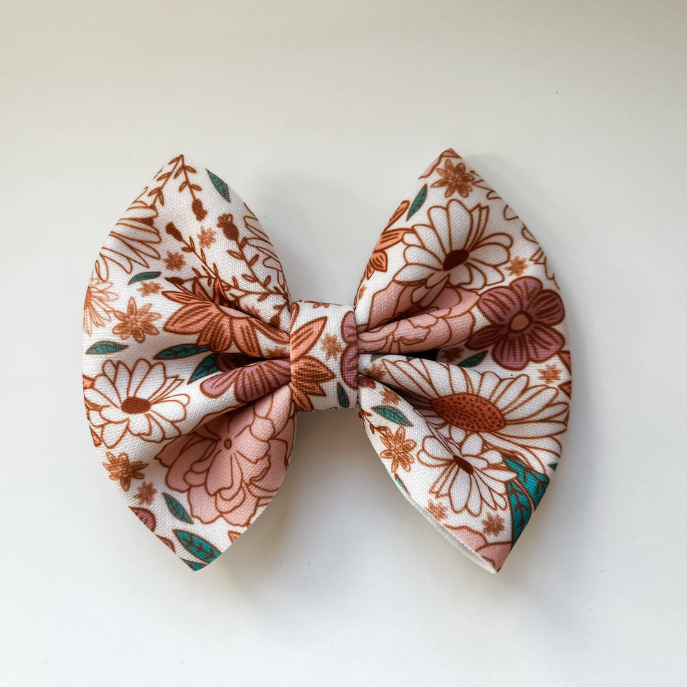 
                      
                        Baby Bow Headband - Muted Floral
                      
                    