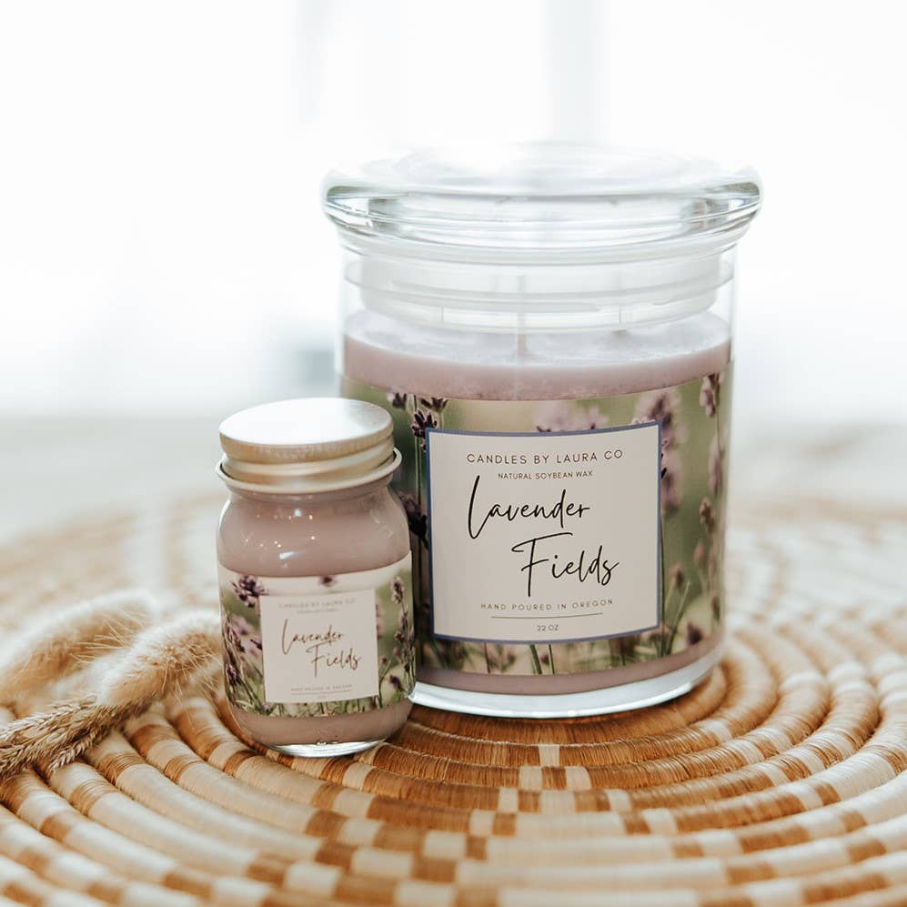 
                      
                        Mini Mason Jar Lavender Fields Soy Jar Candle
                      
                    