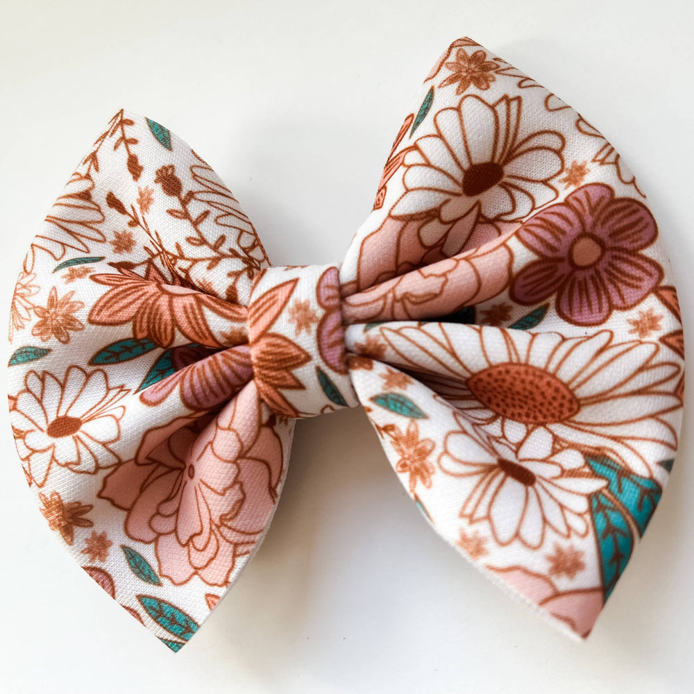 
                      
                        Baby Bow Headband - Muted Floral
                      
                    