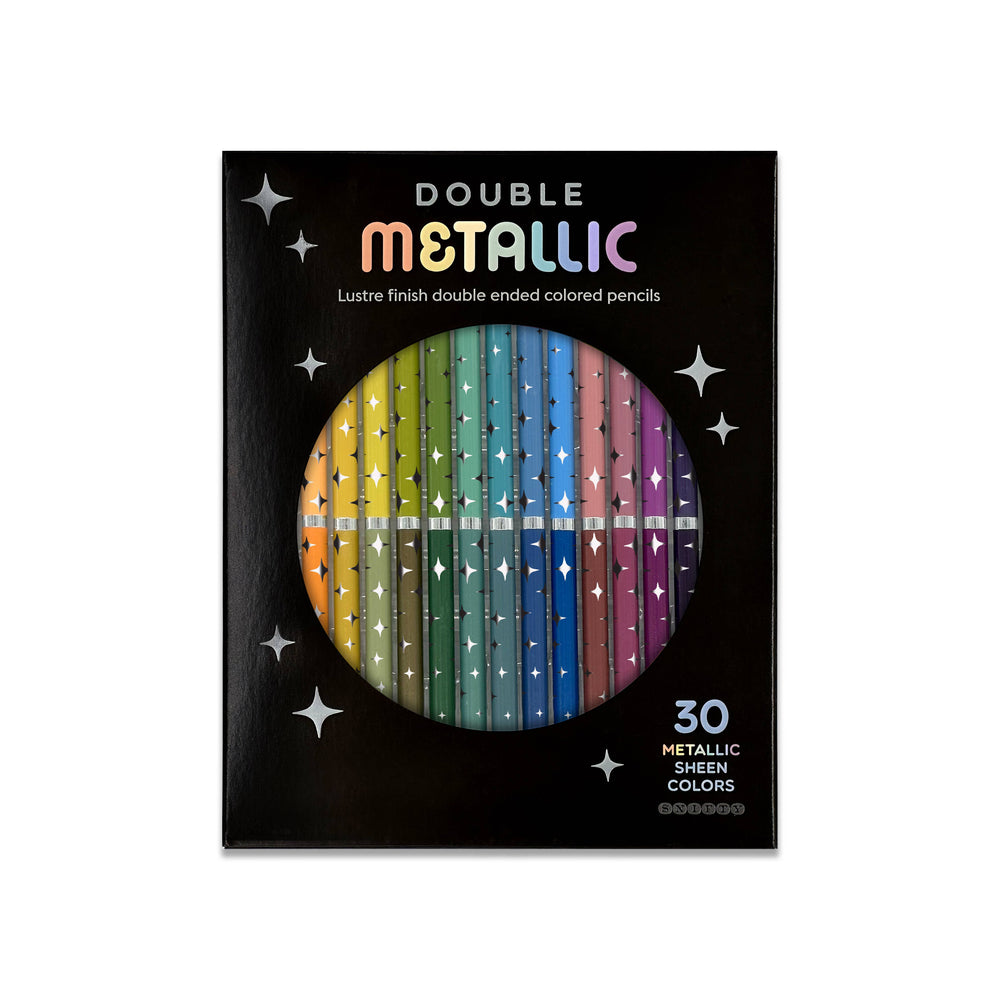 
                      
                        DOUBLE METALLIC DUAL ENDED COLORED PENCILS
                      
                    