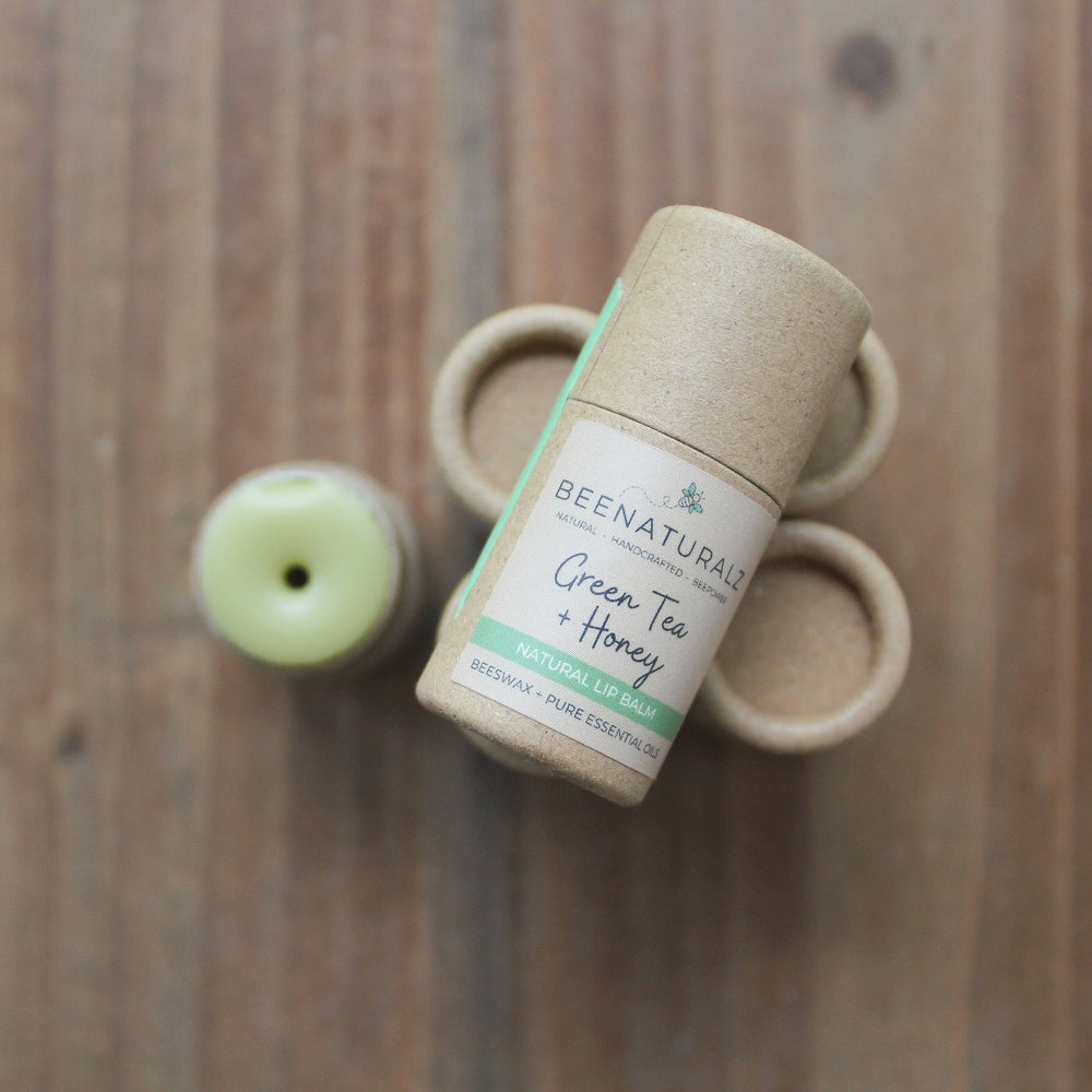 
                      
                        Beeswax Lip Balm - Green Tea + Honey
                      
                    