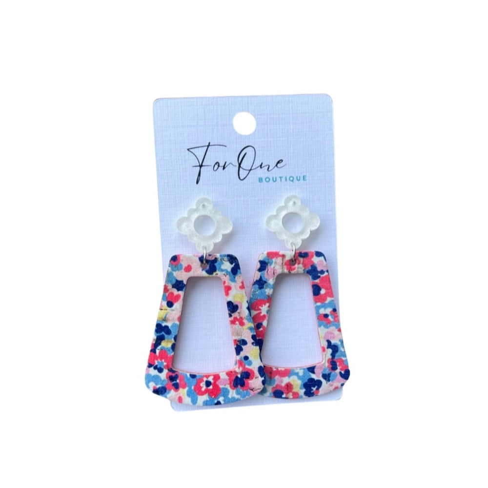 Bright and Poppy Earrings