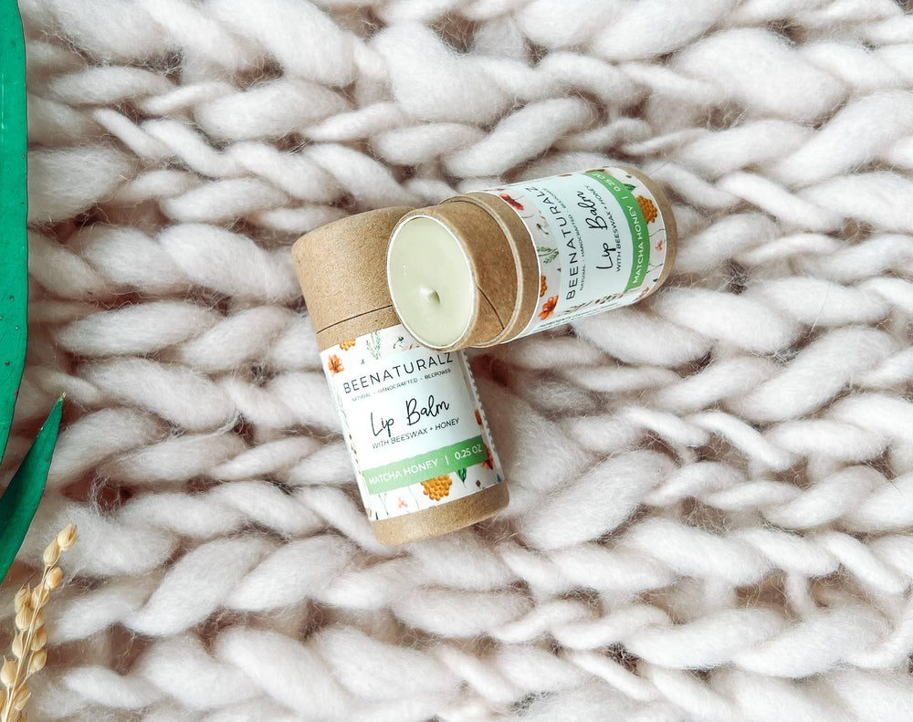 Beeswax Lip Balm - Green Tea + Honey